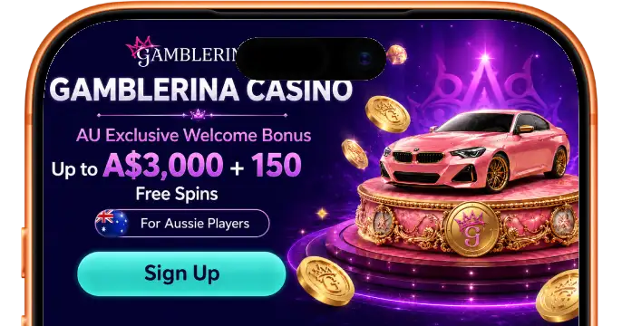 Gamblerina Casino banner